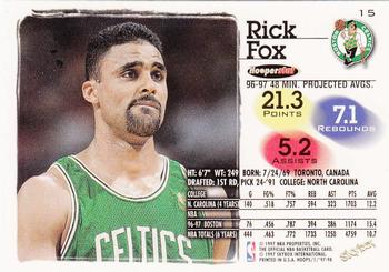 1997-98 Hoops #15 Rick Fox Back