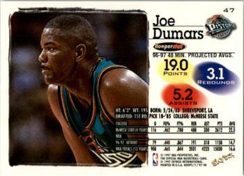1997-98 Hoops #47 Joe Dumars Back