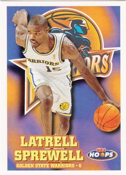 1997-98 Hoops #57 Latrell Sprewell Front