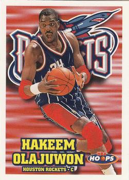 1997-98 Hoops #62 Hakeem Olajuwon Front