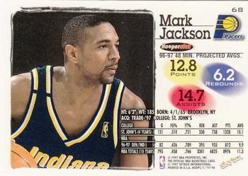 1997-98 Hoops #68 Mark Jackson Back