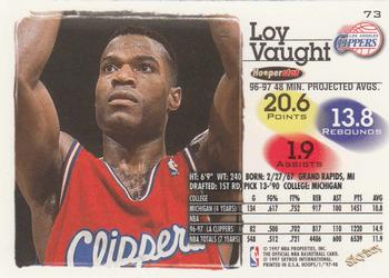 1997-98 Hoops #73 Loy Vaught Back