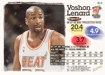 1997-98 Hoops #84 Voshon Lenard Back