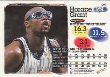 1997-98 Hoops #109 Horace Grant Back