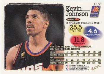 1997-98 Hoops #119 Kevin Johnson Back