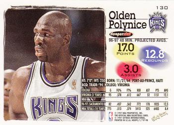 1997-98 Hoops #130 Olden Polynice Back
