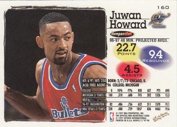 1997-98 Hoops #160 Juwan Howard Back