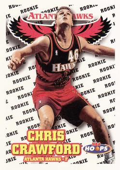 1997-98 Hoops #187 Chris Crawford Front