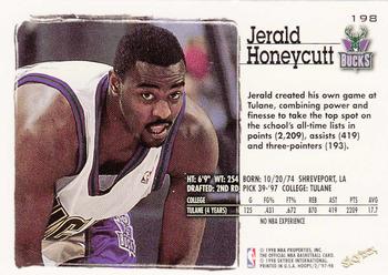 1997-98 Hoops #198 Jerald Honeycutt Back