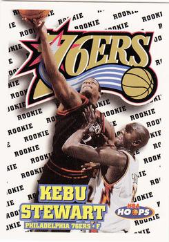 1997-98 Hoops #205 Kebu Stewart Front