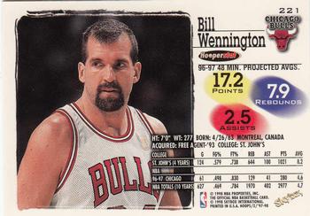 1997-98 Hoops #221 Bill Wennington Back