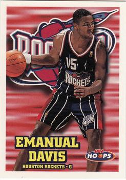 1997-98 Hoops #245 Emanual Davis Front