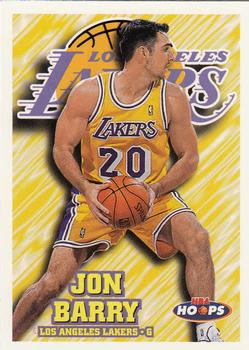 1997-98 Hoops #256 Jon Barry Front