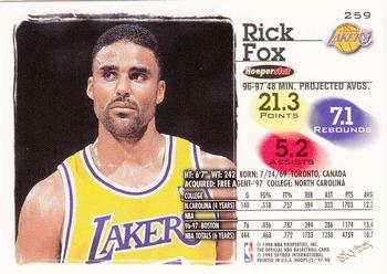1997-98 Hoops #259 Rick Fox Back
