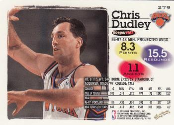 1997-98 Hoops #279 Chris Dudley Back