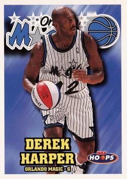 1997-98 Hoops #284 Derek Harper Front