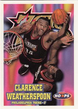 1997-98 Hoops #291 Clarence Weatherspoon Front