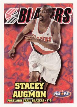 1997-98 Hoops #297 Stacey Augmon Front