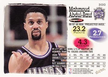 1997-98 Hoops #300 Mahmoud Abdul-Rauf Back