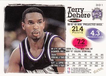 1997-98 Hoops #301 Terry Dehere Back