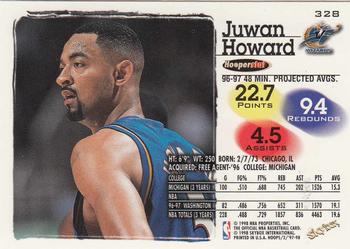 1997-98 Hoops #328 Juwan Howard Back