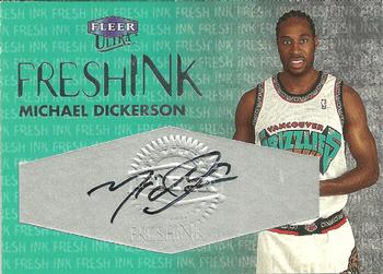 1999-00 Ultra - Fresh Ink #NNO Michael Dickerson Front