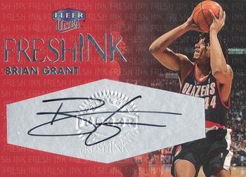 1999-00 Ultra - Fresh Ink #NNO Brian Grant Front