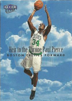 1999-00 Ultra - Heir to the Throne #3 HT Paul Pierce Front
