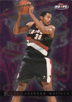 1997-98 Hoops - Chairman of the Boards #7CB Rasheed Wallace Front