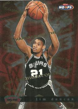 1997-98 Hoops - Chairman of the Boards #9CB Tim Duncan Front