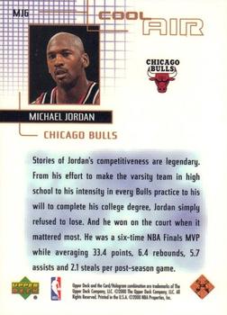 1999-00 Upper Deck - Cool Air #MJ6 Michael Jordan Back