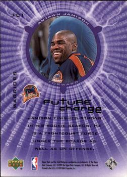 1999-00 Upper Deck - Future Charge #FC1 Antawn Jamison Back