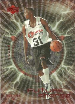 1999-00 Upper Deck - Future Charge #FC5 Jason Terry Front