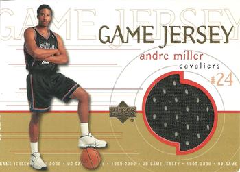 1999-00 Upper Deck - Game Jerseys #GJ45 Andre Miller Front