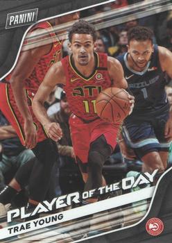 2020-21 Panini Player of the Day #6 Trae Young Front