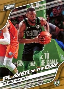 2020-21 Panini Player of the Day #10 Kemba Walker Front