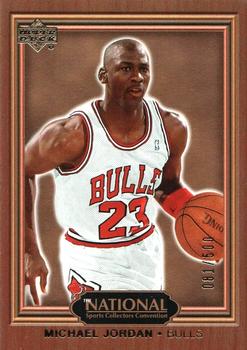 2006 Upper Deck National Convention - VIP - Serial Numbered #NBA-1 Michael Jordan Front