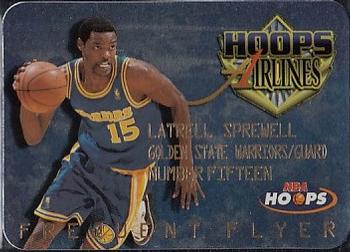 1997-98 Hoops - Frequent Flyer Club #7 Latrell Sprewell Front