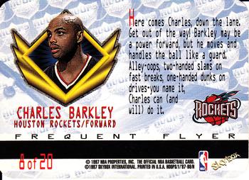 1997-98 Hoops - Frequent Flyer Club #8 Charles Barkley Back