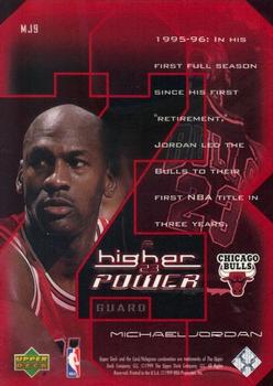 1999-00 Upper Deck - MJ: A Higher Power #MJ9 Michael Jordan Back