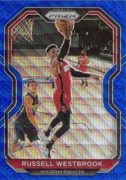 2020-21 Panini Prizm - Blue Wave Prizms #248 Russell Westbrook Front