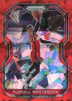 2020-21 Panini Prizm - Red Ice Prizms #248 Russell Westbrook Front