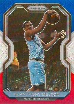 2020-21 Panini Prizm - Red, White and Blue Prizms #26 De'Anthony Melton Front