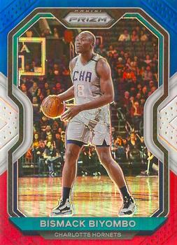 2020-21 Panini Prizm - Red, White and Blue Prizms #65 Bismack Biyombo Front