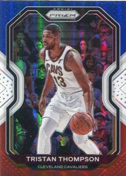 2020-21 Panini Prizm - Red, White and Blue Prizms #89 Tristan Thompson Front