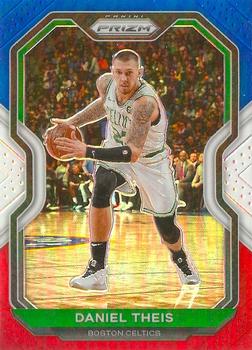 2020-21 Panini Prizm - Red, White and Blue Prizms #121 Daniel Theis Front