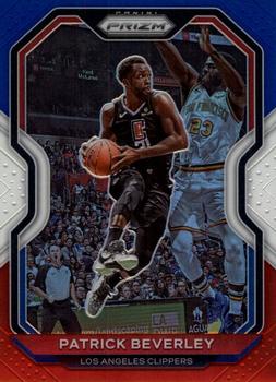 2020-21 Panini Prizm - Red, White and Blue Prizms #140 Patrick Beverley Front