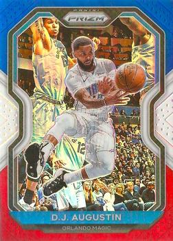 2020-21 Panini Prizm - Red, White and Blue Prizms #161 D.J. Augustin Front
