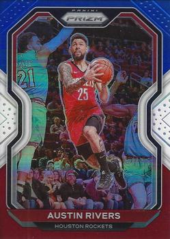 2020-21 Panini Prizm - Red, White and Blue Prizms #182 Austin Rivers Front