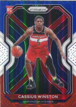 2020-21 Panini Prizm - Red, White and Blue Prizms #275 Cassius Winston Front